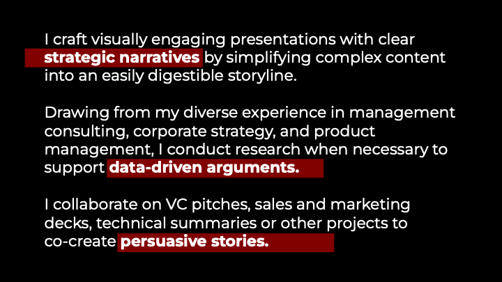 Strategic Storytelling Service 1